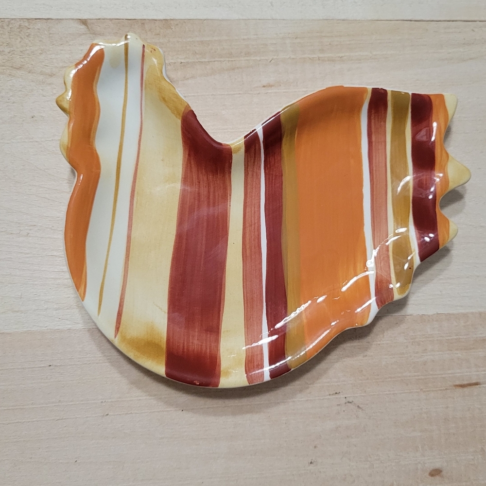 Cracker Barrel Chicken Trinket Dish  NEW